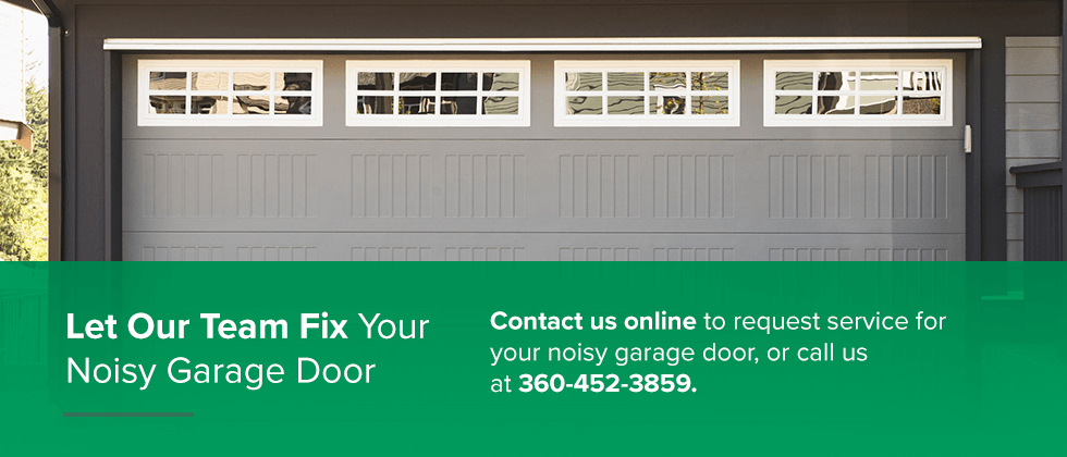 Garage Door Makes Loud Noise When Opening